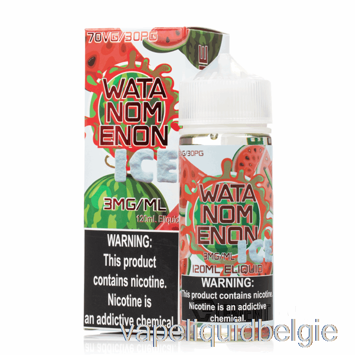 Vape Vloeistof Ijs Watanomenon - Nomenon E-liquids - 120ml 3mg